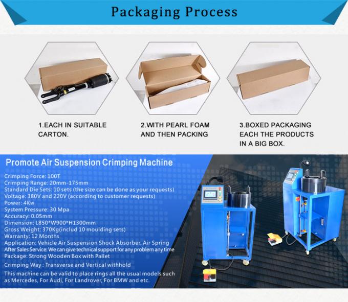 Air spring sản xuất túi treo khí nén cho ống treo khí nén W164 GL / ML-Class ML350 GL450 1643206013
